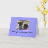 Wij missen u kaarden kaart (Gele Bloem)