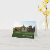 Wij missen u kaart (Gele Bloem)