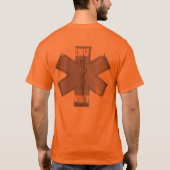 Wij moeten uw geld besparen t-shirt (Achterkant)