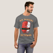 Wij musubi beste vrienden  t-shirt (Voorkant volledig)