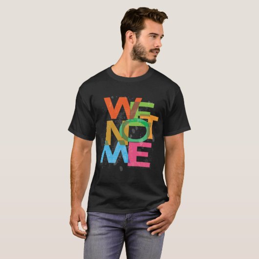Wij niet mij t-shirt (Voorkant volledig)