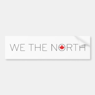 Wij Noord-Canadees Bumpersticker