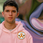 Wij ondersteunen Multiple Sclerosis Awareness Butt Ronde Button 5,7 Cm