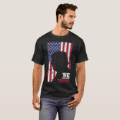 Wij ondersteunen Trump T-shirt (Voorkant volledig)