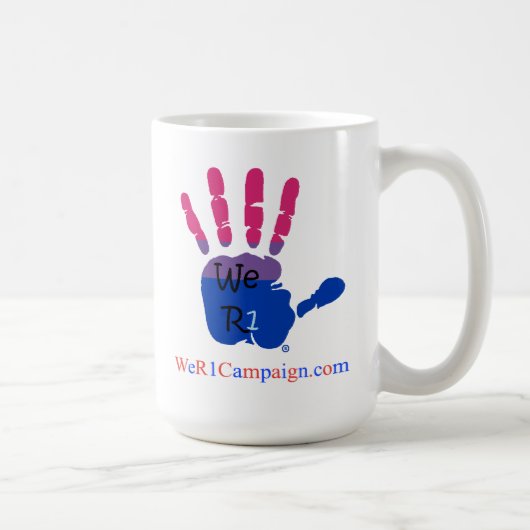 Wij R1 bi-seksuele Mok (Rechts)