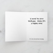 "Wij ruiken cake!" verjaardags kaart (Binnen)