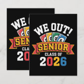 Wij Senior Klas Van 2026 Aankondiging (Voorkant / Achterkant)