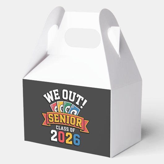 Wij Senior Klas Van 2026 Bedankdoosjes (Voorkant)