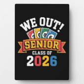 Wij Senior Klas Van 2026 Fotoplaat (voorkant)