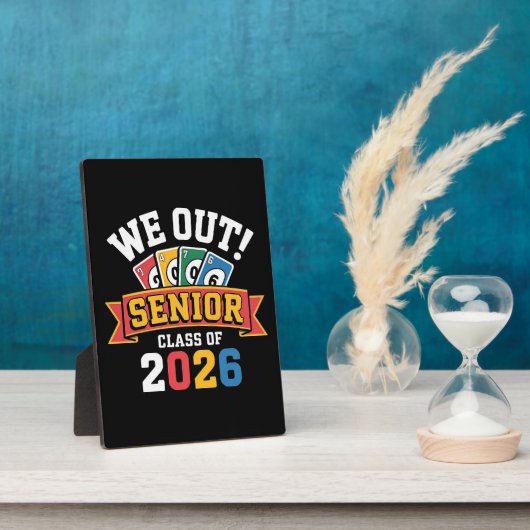 Wij Senior Klas Van 2026 Fotoplaat (Zijkant)