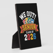 Wij Senior Klas Van 2026 Fotoplaat (Zijkant)