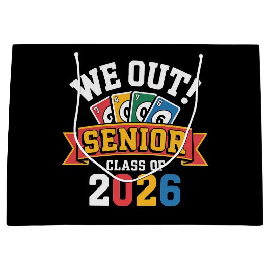 Wij Senior Klas Van 2026 Groot Cadeauzakje (Voorkant)