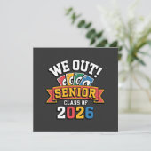Wij Senior Klas Van 2026 Menu (Staand voorkant)