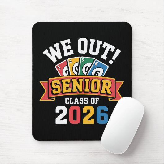 Wij Senior Klas Van 2026 Muismat (Met muis)