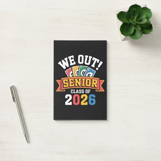Wij Senior Klas Van 2026 Post-it® Notes (Kantoor)
