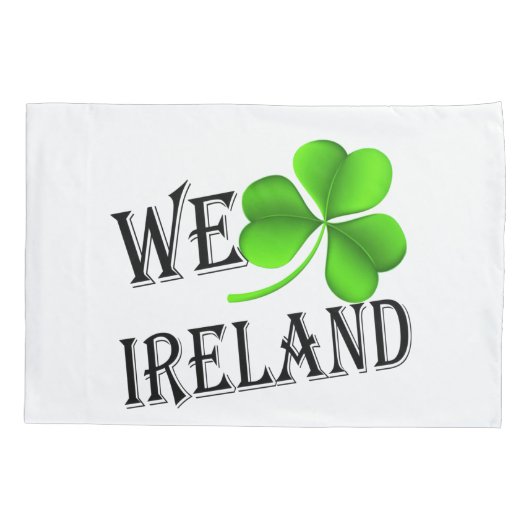 Wij Shamrock Ierland bk pcnt Kussensloop (Achterkant)