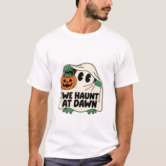 Wij spoken op bij het aanbreken van de dag Grappig T-shirt