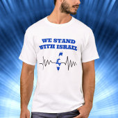 Wij staan achter Israël Patriottisch Joods T-shirt