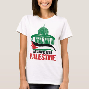 Wij staan achter Palestina T-shirt