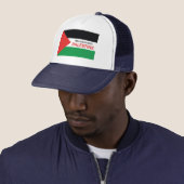 Wij staan met Palestine Trucker Hat Trucker Pet (In situ)