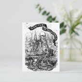 Wij staan op het punt om uw briefkaart te begroete (Staand voorkant)