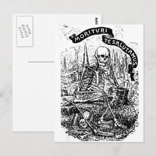 Wij staan op het punt om uw briefkaart te begroete (Voorkant / Achterkant)