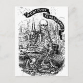 Wij staan op het punt om uw briefkaart te begroete (Voorkant)