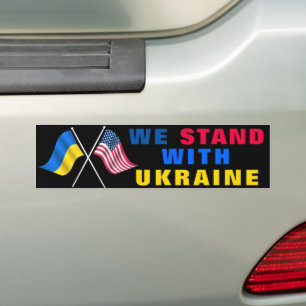 Wij steunen de Oekraïense Bumperstickers