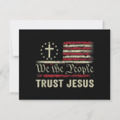 Wij The People Trust Jesus - Verenigde Staten - Ch (Achterkant)
