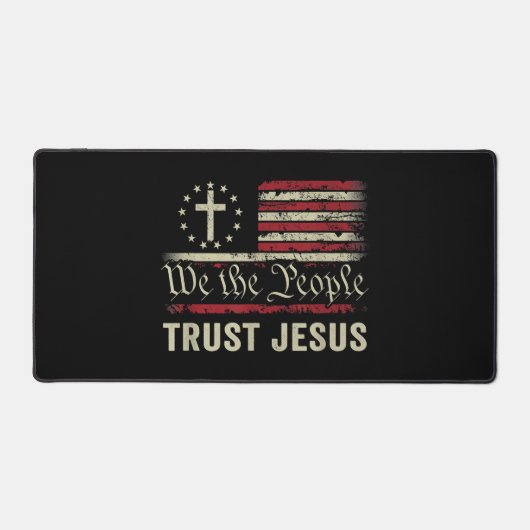 Wij The People Trust Jesus - Verenigde Staten - Ch Bureaumat (Voorkant)