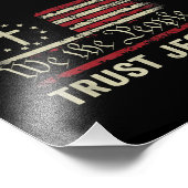 Wij The People Trust Jesus - Verenigde Staten - Ch Foto Afdruk (Hoek)