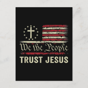 Wij The People Trust Jesus - Verenigde Staten - Ch Informatiekaartje