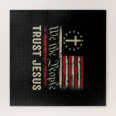 Wij The People Trust Jesus - Verenigde Staten - Ch Legpuzzel (Horizontaal)