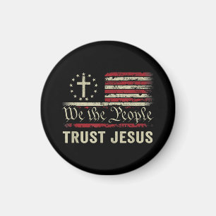 Wij The People Trust Jesus - Verenigde Staten - Ch Magneet