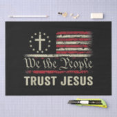 Wij The People Trust Jesus - Verenigde Staten - Ch Tissuepapier (Craft)