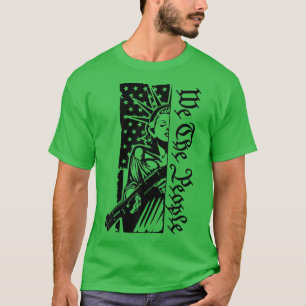 Wij van de Volkspartij Vrouw Pro Pistool 2de amend T-shirt