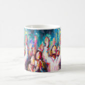 Wij verheugen ons over het Abstracte Koffiemok (Center)