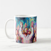 Wij verheugen ons over het Abstracte Koffiemok (Links)