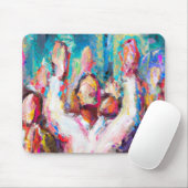 Wij verheugen ons over het Abstracte Muismat (Met muis)