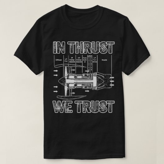 Wij vertrouwen op design in Throest T-shirt (Design voorkant)