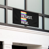 Wij verzetten ons tegen ons opruiing - LGBTQ-recht Spandoek (Buitenkant Gebouw)