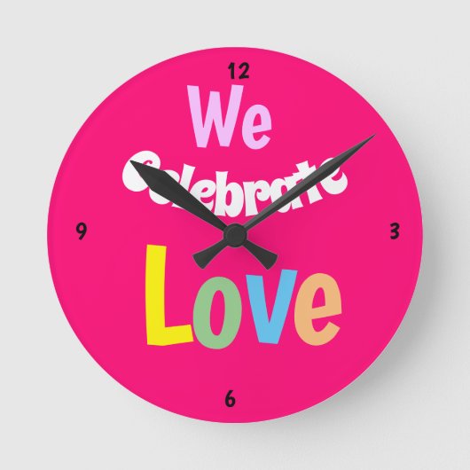 WIJ vieren het Tenteken van de Liefde-handschildpa Ronde Klok (Voorkant)