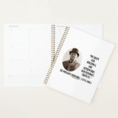 Wij vormen onze bouwstenen Winston Churchill Quote Planner (Display)