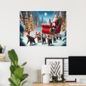 Wij wensen een prettig kerstfeest - O23 Poster (Thuiskantoor)
