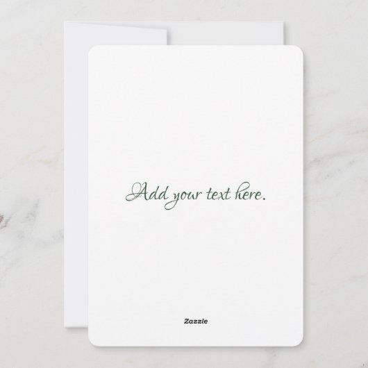 Wij wensen je een besjes Kerst! Kabouters Feestdagenkaart (Achterkant)