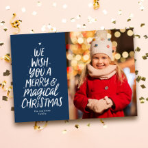Wij wensen je een vrolijk en magisch Kerstmis mari