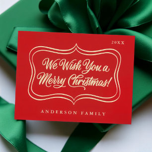 Wij wensen u een prettig kerstcadeautje met een go feestdagenkaart