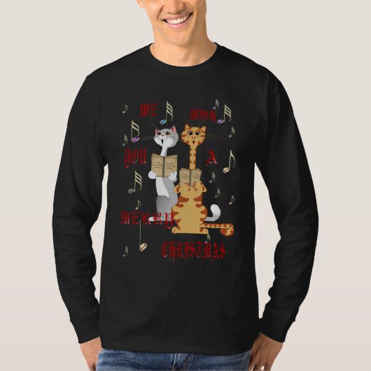 Wij wensen u een prettig kerstShirt T-shirt (Voorkant)