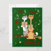 Wij wensen u een vrolijk Briefkaart (Voorkant / Achterkant)