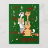 Wij wensen u een vrolijk Briefkaart (Voorkant)